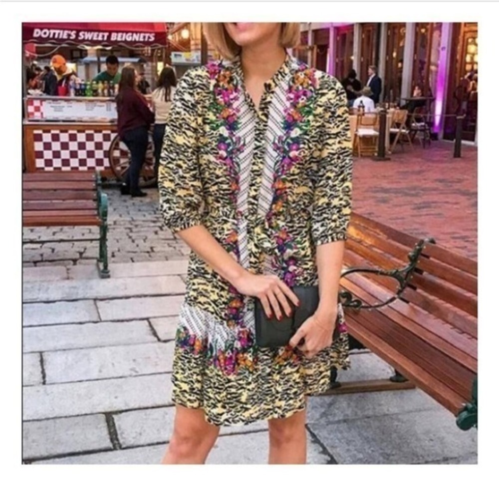 Saloni Tyra Silk Dress